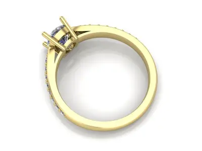 Engagement rings 3D print model order