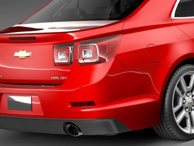 Chevrolet Malibu 2013 3D model
