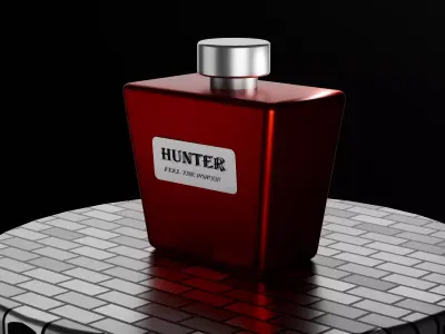 HUNTER  PERFUME 3D model