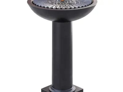 Equinox Birdbath Fountain 3D model
