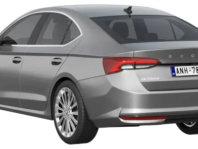 Skoda Octavia 2025 3D model