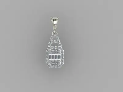 jewelry pendant 3D print model buy