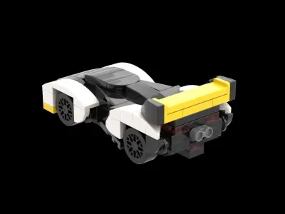 LEGO MCLAREN SOLUS GT 30657 3D print model