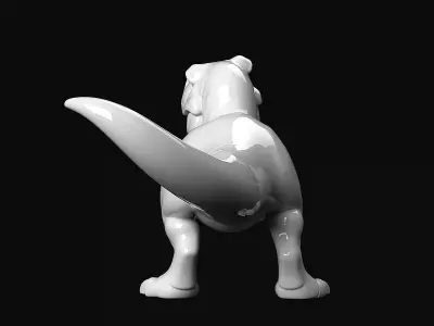 T-Rex Sculpture 3D print model
