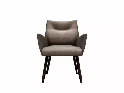 3d Model Stylish Room Interior With Comfortable Papasan Chair 3D model get