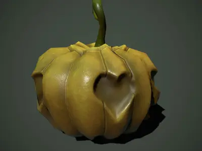 hellowen pumpkin Free low-poly 3D model