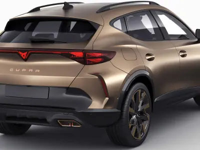Cupra Formentor 2025 eHybrid and VZ 3D model