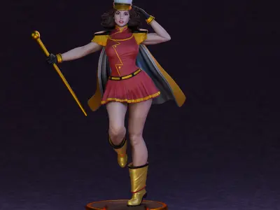 Spider-Woman 02 3D print model