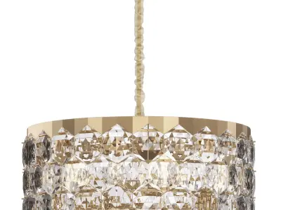 Postmodern style glass chandelier BONETE  3D model