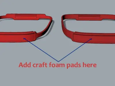 Mario Kart Live Home Circuit protection bumper for 3D printing 3D print model