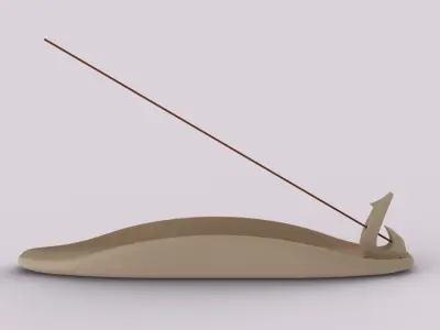 Decorative Incense Stick Holder V1 3D print model