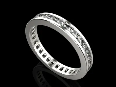 Channel set ring model 656 3D print model