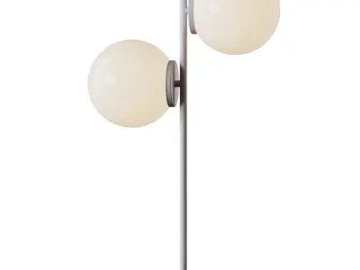  Tafellamp Atlanta van opaalglas 3D model