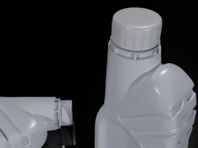 Motor oil container 3D model