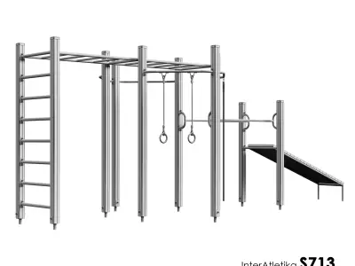 Inter Atletika Set 2 3D model