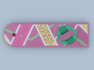 Hoverboard  3D model