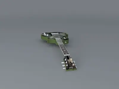 ESP LTD Will Adler Lamb of God modelguitar Free 3D model