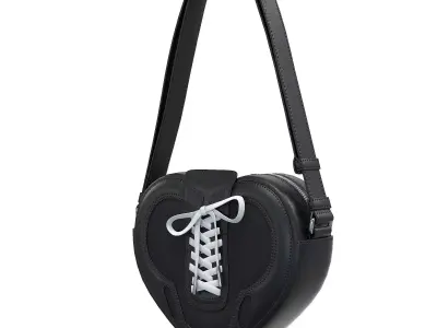 Strapped Heart Bag Low-poly 3D model