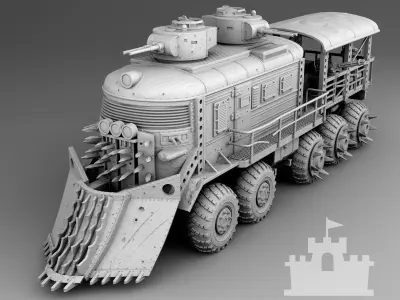 Train survivor 3D print model