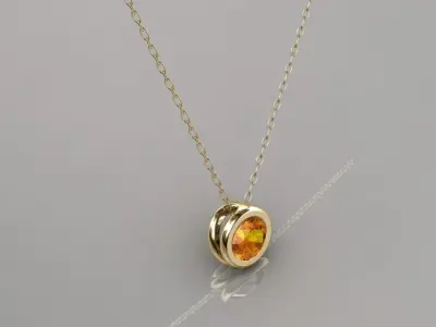 Pendant 16 3D print model