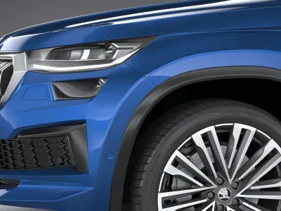 Skoda Kodiaq 2022 3D model