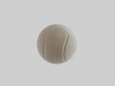 Volleyball  Low-poly 3D model