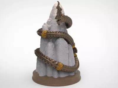 King of Naga 3D print model