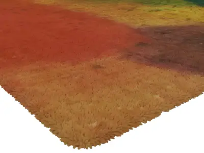 Rug Set 1971 3D model