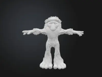 Brr Brr Patapim 3d Low-poly 3D model