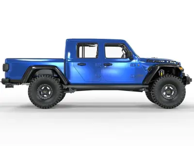 Jeep Gladiator 2021 Pro Edition  3D model