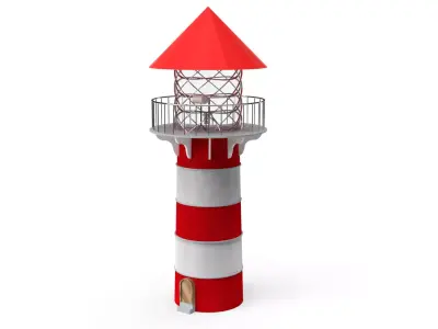 lighthouse 3D model