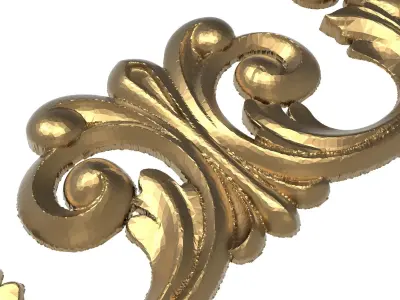  decorative pattern ready for 3D printing 3D model