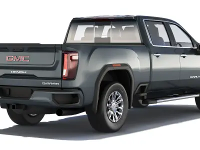 GMC Sierra 2500HD Denali 2020 3D model