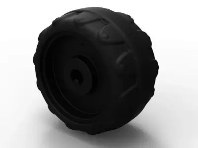 Tire - Toy Car Free 3D model