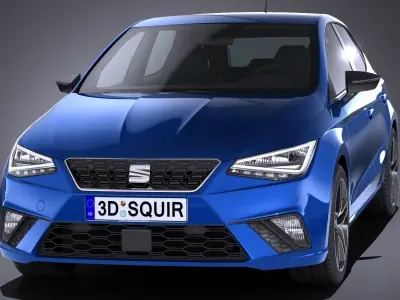 Seat Ibiza 2018 3D model