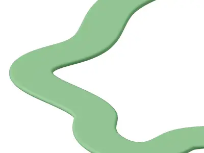 Plastic Complex Racetrack Toy 3D model