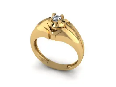 men ring  3D print model get