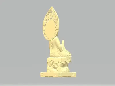Guanyin Bodhisattva 3D print model