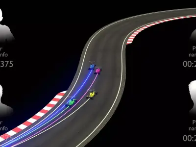 Formula 1 3D analysis template 3D model