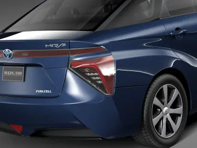 Toyota Mirai 2016 3D model