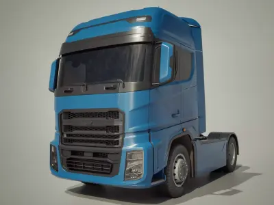 Semi  truck F-Max 3D model