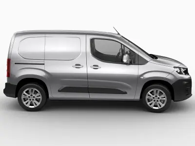 Peugeot Partner Van 2019 3D model