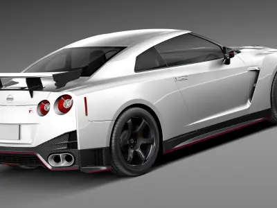Nissan GT-R Nismo 2015 3D model