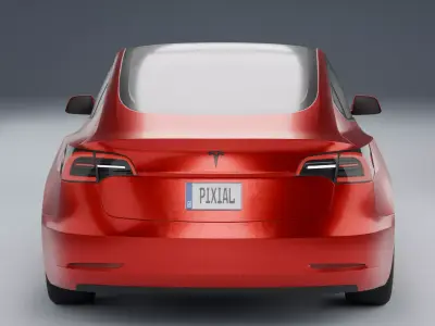 Tesla Model 3 2018 3D model