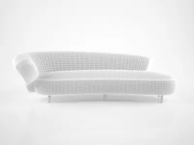 Christophe Delcourt Ana Meridienne Sofa 3D model