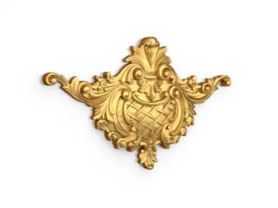 Classic decor ornament 89 3D model