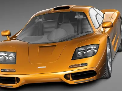 McLaren F1 1994-1998 3D model