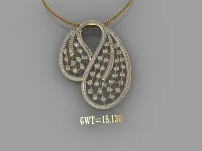 FASION  PENDANT 3D model buy