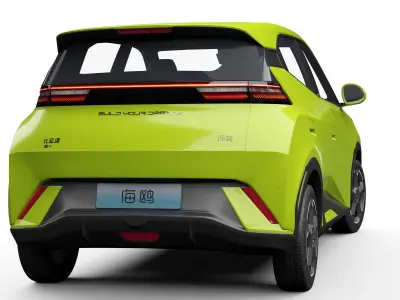 BYD Seagull EV 2023 3D model