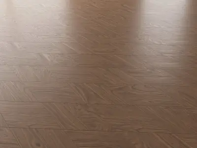  Parquet Oak Black Walnut Firestop set 5 3D model